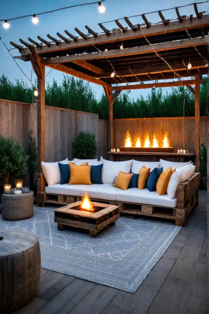 Affordable_patio_design_with_DIY_fence_and_string_lights