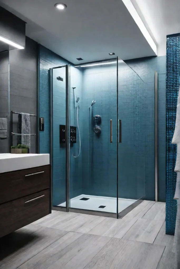 Bathroom with predictive maintenance for smart devices