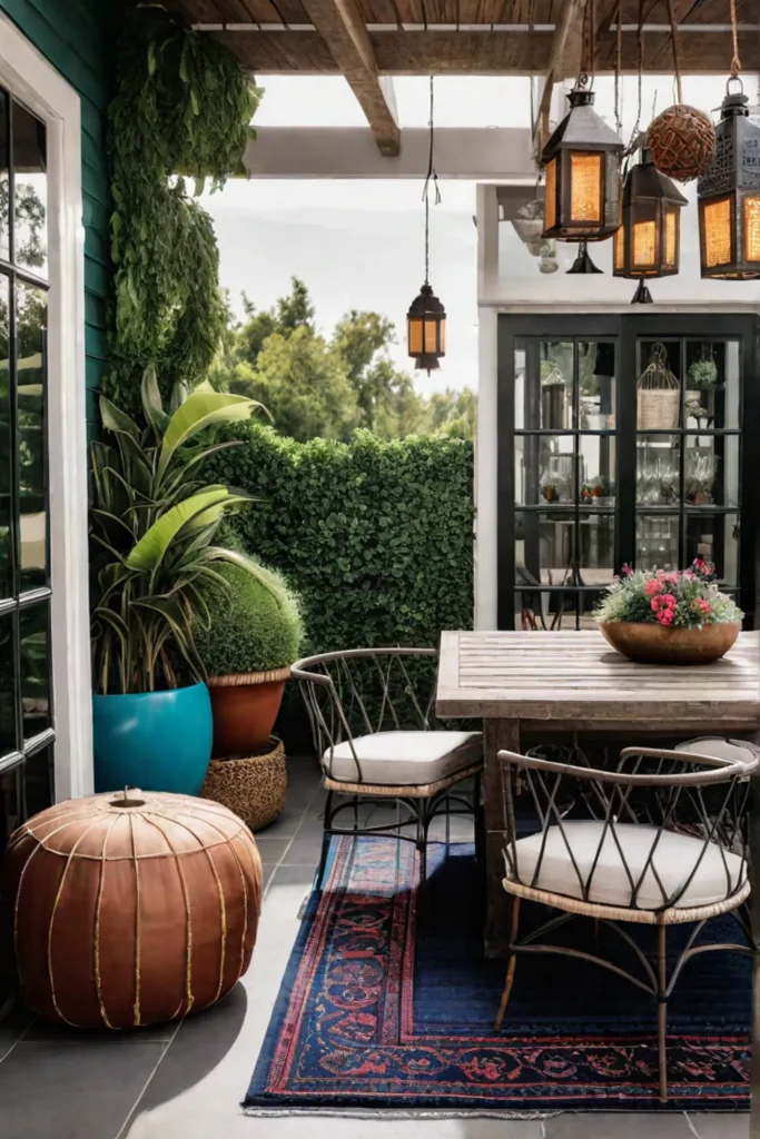 Eclectic_patio_with_vintage_and_modern_furniture