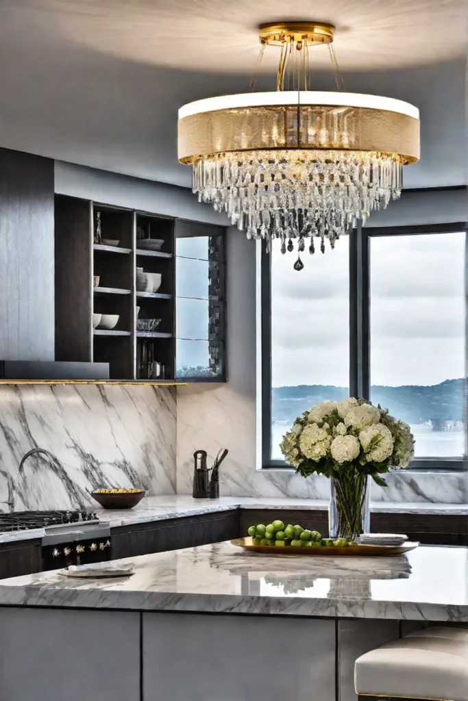 Elegant and sophisticated kitchen