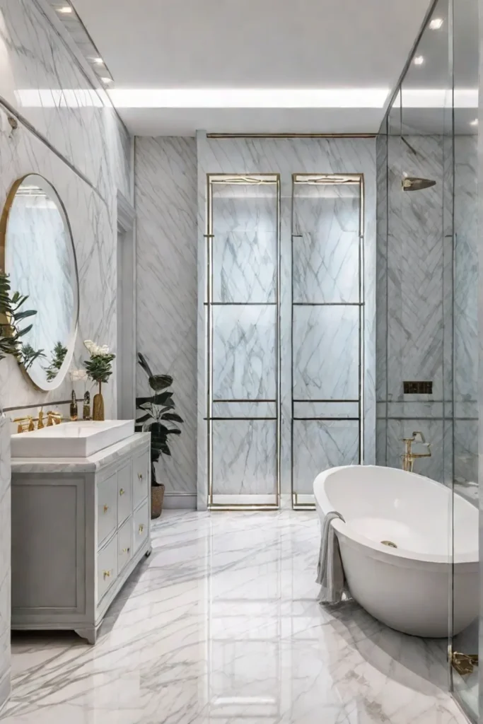 Elegant and timeless bathroom design