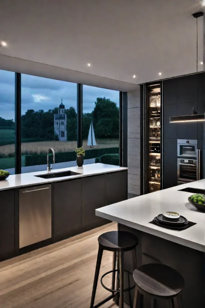 Kitchen integrated with smart home ecosystem