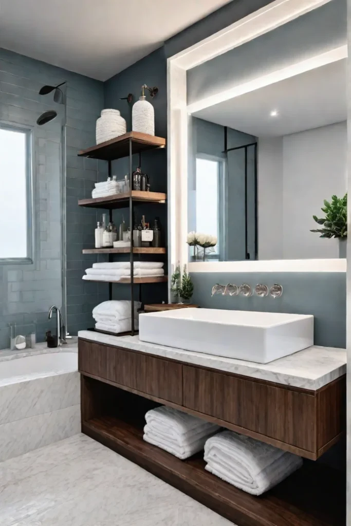 Modern_bathroom_with_open_shelving_and_organized_vanity