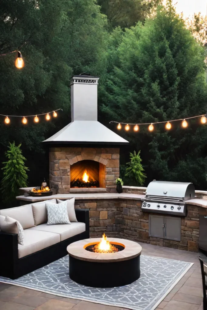 Outdoor_kitchen_with_grill_sink_and_counter_space_surrounded_by_lounge_furniture_and_a_fire_pit