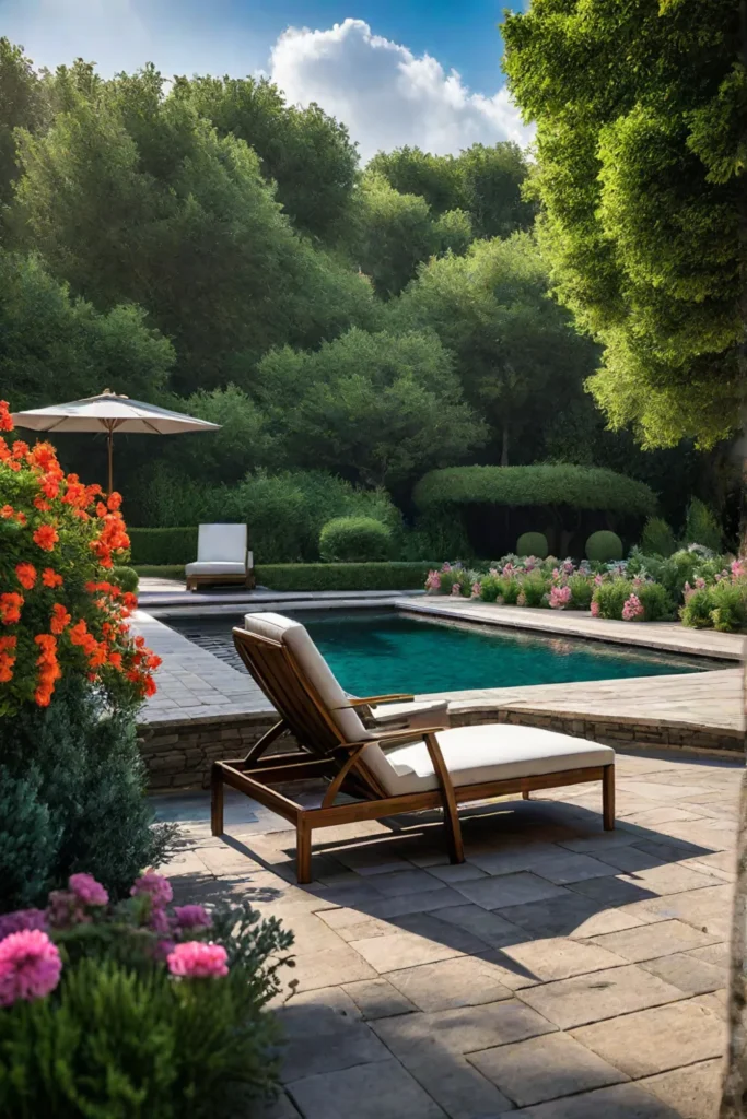 Relaxing_outdoor_space_with_comfortable_seating_and_a_water_feature_amidst_greenery