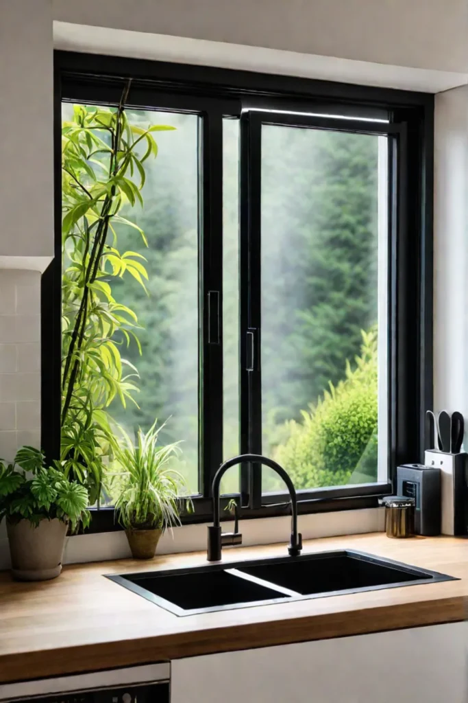 Scandinavian design connecting with the outdoors