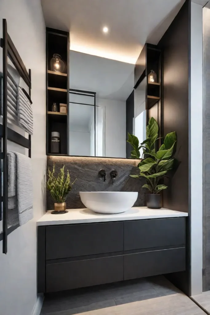 Small_bathroom_optimized_for_storage_with_multifunctional_furniture_and_clever_design_elements