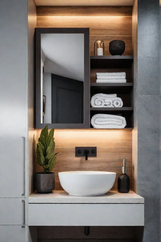 Small_bathroom_with_a_narrow_shelf_unit_and_corner_cabinet_maximizing_every_available_space