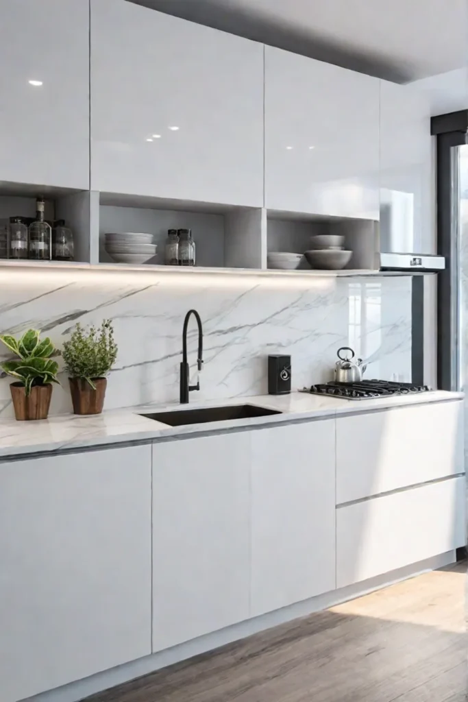 Budgetfriendly kitchen design with a focus on functionality and simplicity
