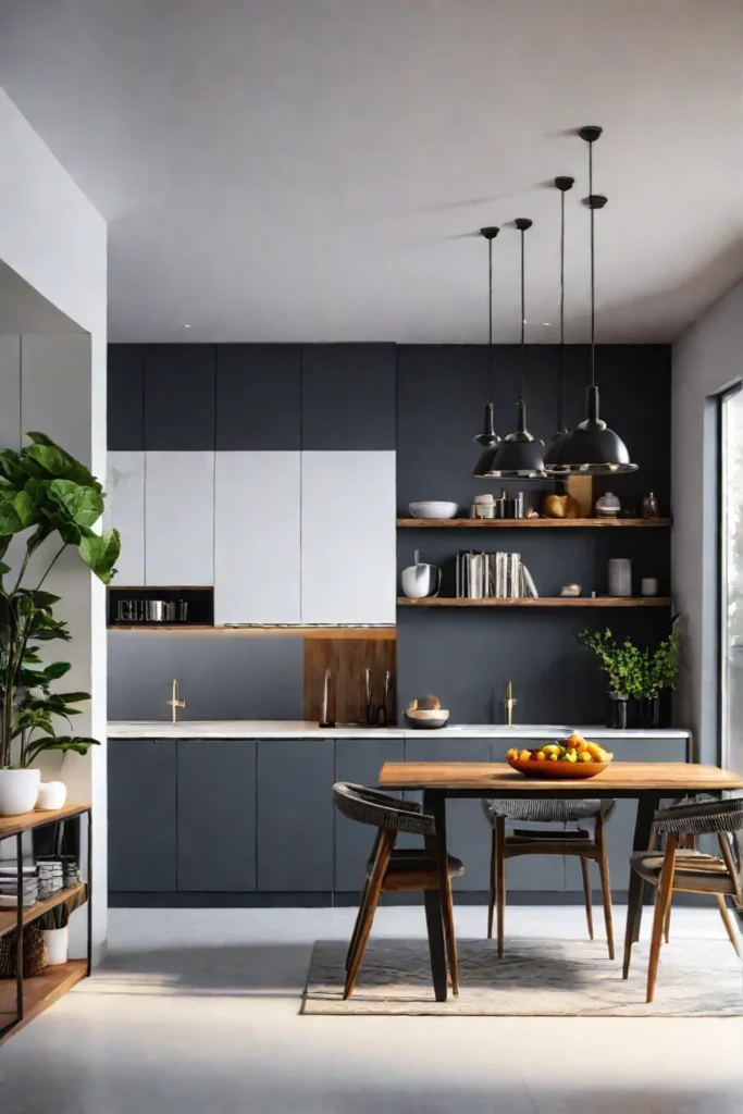 Functional and stylish small kitchen design