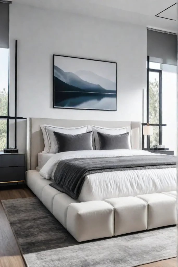 Modern bedroom minimalist design