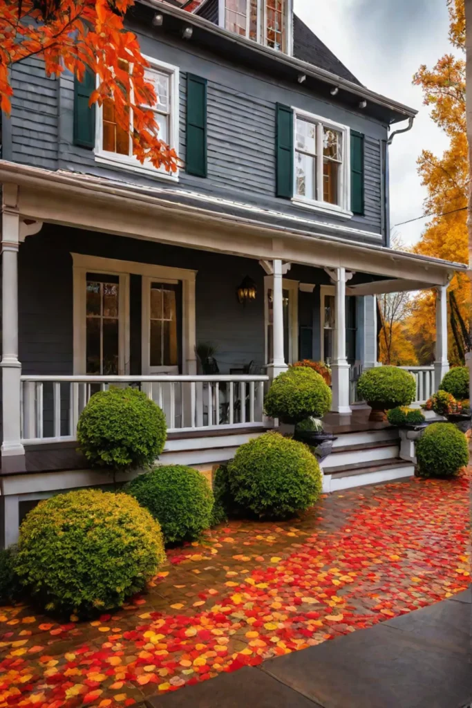 Consider local climate when selecting porch paint features