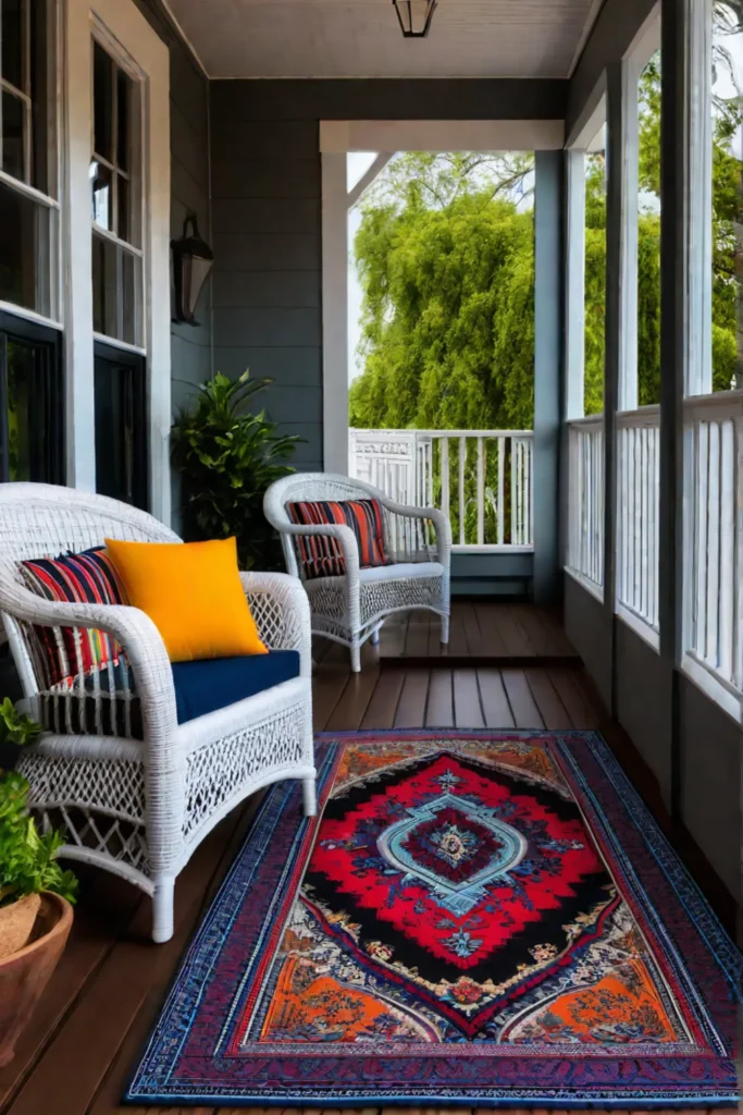 Mold and mildewresistant paint ensures a healthy porch